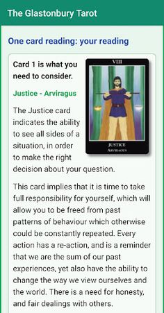 The Glastonbury Tarot - Screenshot 4