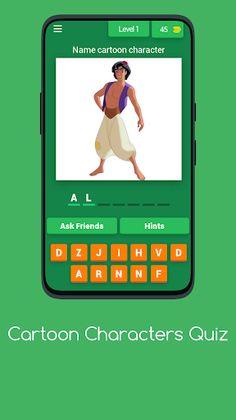 Cartoon Characters - Quiz - Screenshot 1