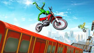 Racing Game: Parkour Motor 3D - Screenshot 2