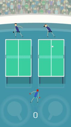 Dual Tennis - Screenshot 2