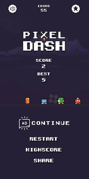 Pixel Mario - Screenshot 2