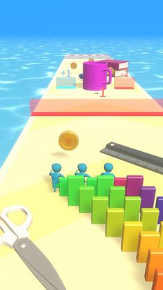 Dominos Runner 3D - Screenshot 3