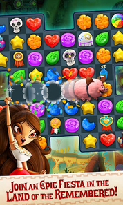 Sugar Smash: Book of Life - Screenshot 2