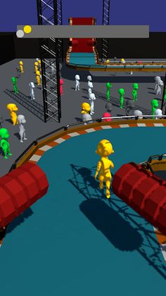 Funny Race 3D - Screenshot 1