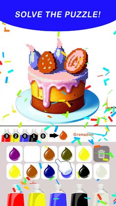 Merge Pixels - Color Puzzle - Screenshot 2