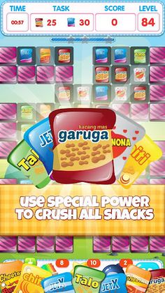 Snack Crush ID- A Crush Game - Screenshot 4