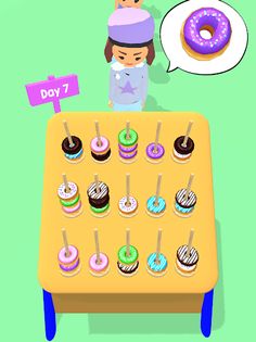 Donuts Sort Puzzle - Screenshot 3