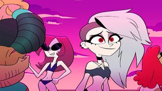 Helluva Boss Pink Game - Screenshot 1