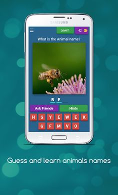 Guess and Learn Animals names - Screenshot 1
