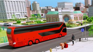 Coach driving Bus games 3D - Screenshot 2