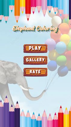 coloring african elephant - Screenshot 1