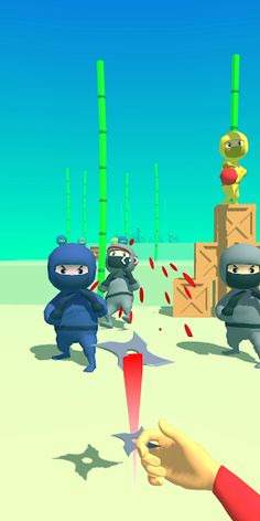 Ninja Slice! - Screenshot 1