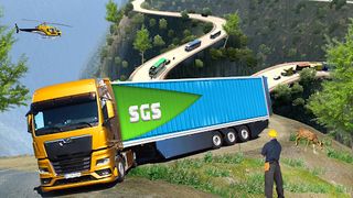 Euro Cargo Truck Driver Sim 3D - Screenshot 1
