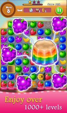 Fruit Candy Juice: Match3 Game - Screenshot 4