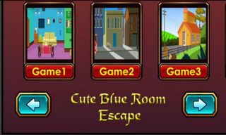 Cute Blue Room Escape - Escape - Screenshot 1