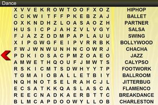 Word Search Hobbies - Screenshot 1