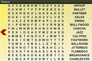 Word Search Hobbies - Screenshot 1