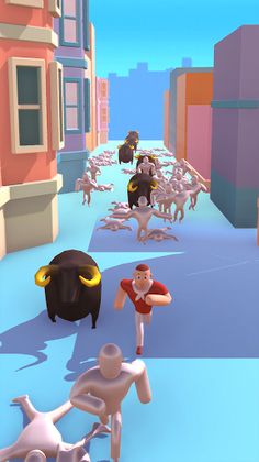 Bulls run festival - Screenshot 4