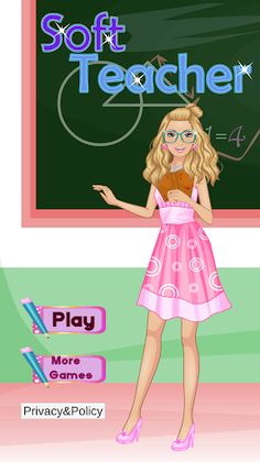 Soft Teacher Dressup - Screenshot 1