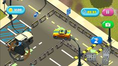 Crazy Toon Car Parking Game 3D - Screenshot 2