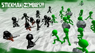 Stickman Simulator: Zombie War - Screenshot 2