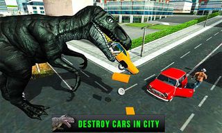 3D Dinosaur Rampage: Destroy C - Screenshot 3