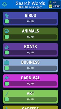 Searwoy - Word Search - Screenshot 1