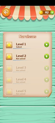 Word Line Word Match puzzle - Screenshot 1