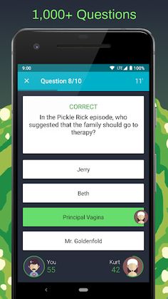 Fan Quiz for Rick and Morty - Screenshot 2