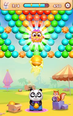 Panda Bubble Shooter Mania - Screenshot 2