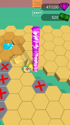 Hexagon Miner - Screenshot 2