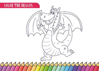Dragon Coloring - Screenshot 3