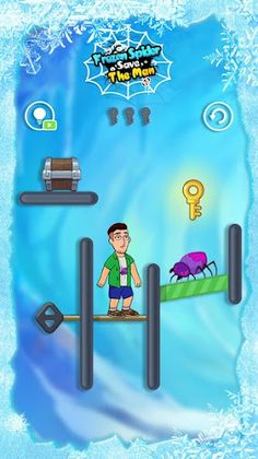 Frozen Spider : Save the man - Screenshot 3