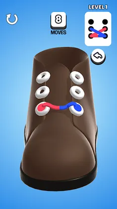 Shoelace Puzzle - Screenshot 1