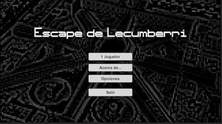 Escape de Lecumberri - Screenshot 1
