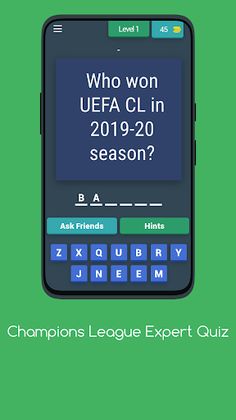 Champion League Quiz Challenge - Screenshot 1