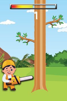 Timber Man - Wood Cutter - Screenshot 2