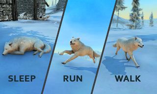 Wild Kingdom Wolf Simulator 3d - Screenshot 3