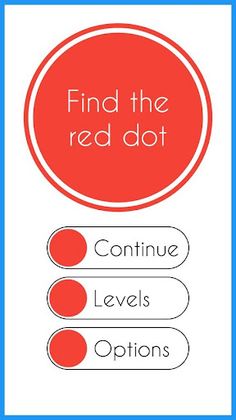 Find the red dot - Screenshot 1