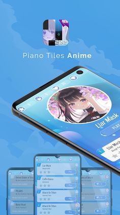 Piano Anime Tiles Music - Screenshot 1
