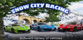 Snow City Racing : Car Driving - Screenshot 2