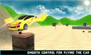 Flying Car Racing Simulator 3D - Screenshot 1