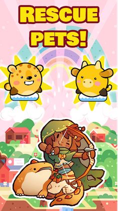 Kawaii Hopping Pets - Screenshot 2