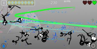 Stickman Ninja Slice - Screenshot 1