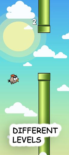 Flap it! Bird flappy adventure - Screenshot 1