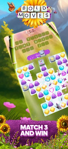 Bold Moves Match 3 Puzzles - Screenshot 1