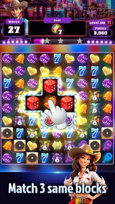 Vegas Match Puzzle - Screenshot 1