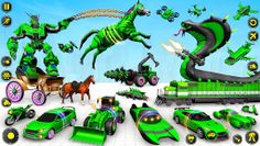 Horse Robot: Car Robot Games - Screenshot 2