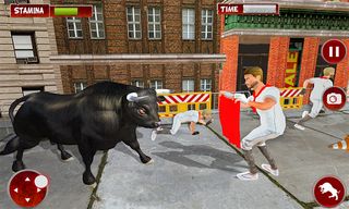Angry Bull: City Attack Sim - Screenshot 3
