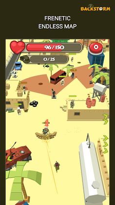 Backstorm Rambo Endless Runner - Screenshot 3